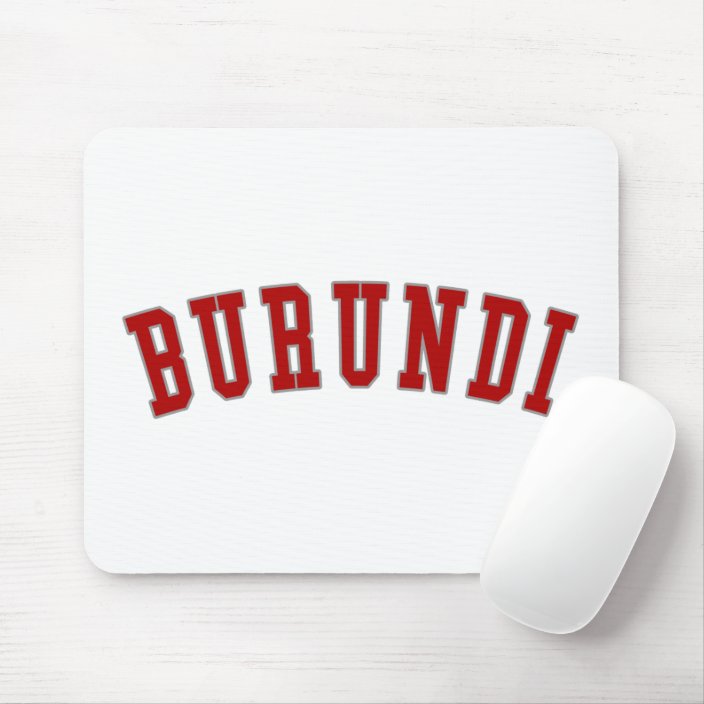 Burundi Mouse Pad