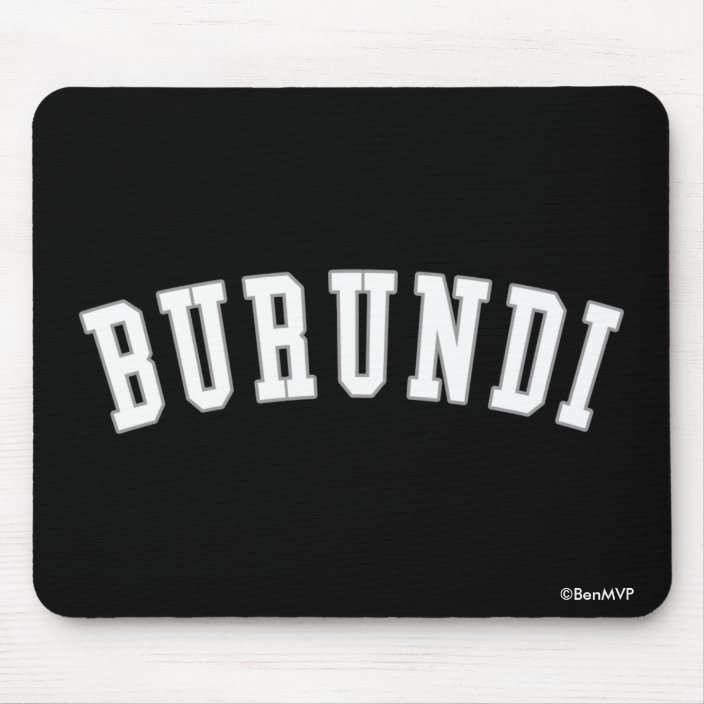 Burundi Mousepad