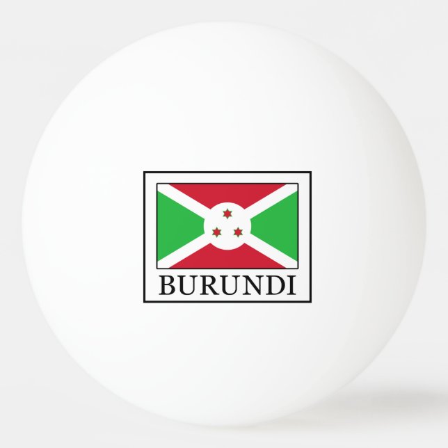 Burundi Ping-Pong Ball (Front)
