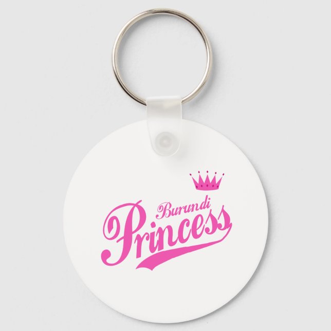 Burundi Princess Keychain (Front)
