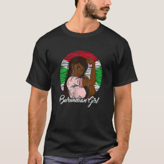 Burundian Flag Burundi Burundian Girl T-Shirt