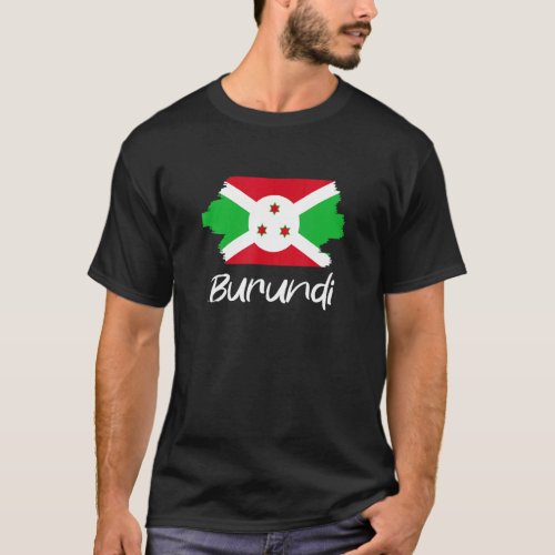 Burundian Flag Burundi T_Shirt