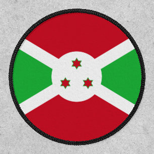 Burundian Flag, Flag of Burundi Patch