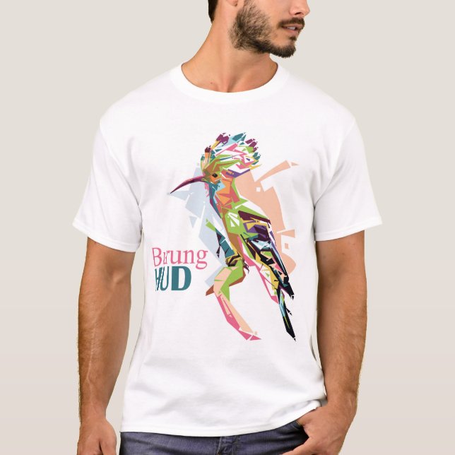 Burung HUD Pop art T-Shirt (Front)
