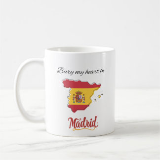 Bury My Heart in Madrid Coffee Mug
