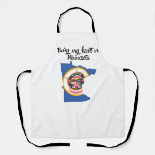 Bury My Heart in Minnesota Apron