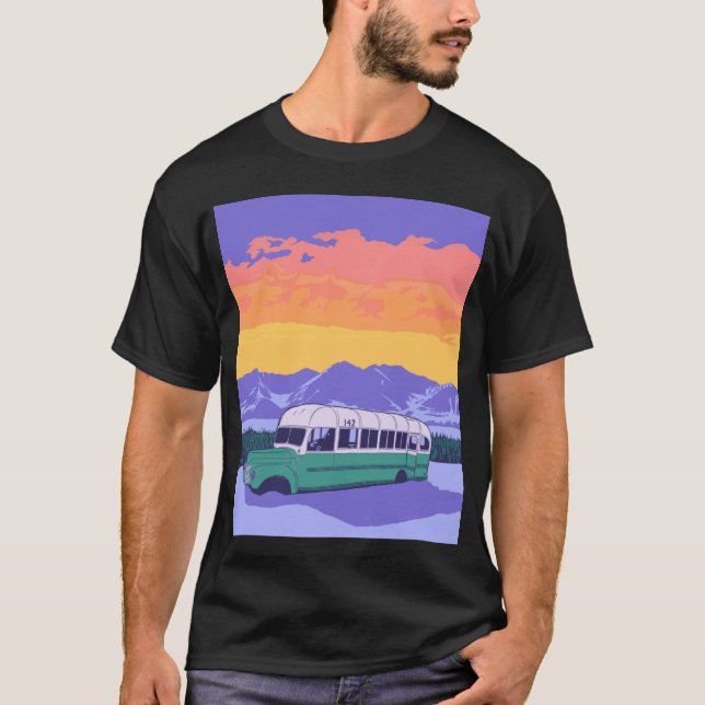 Bus 142 Poster T-Shirt (Front)