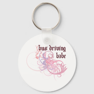 Bus Babe Keychain