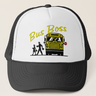 Bus Boss Female Driver Trucker Hat