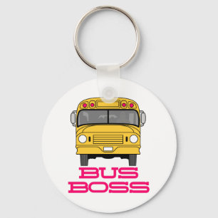 Bus Boss Keychain