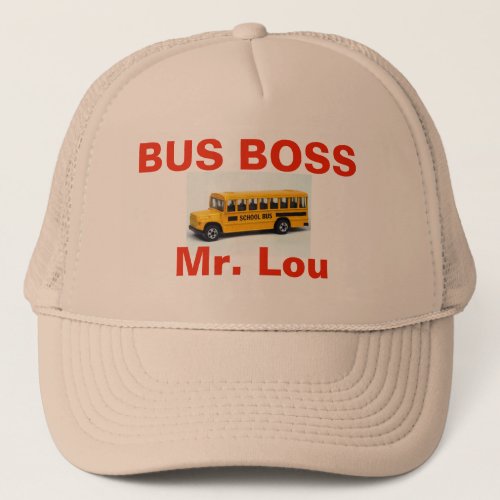 BUS BOSS  Mr.Lou HAT