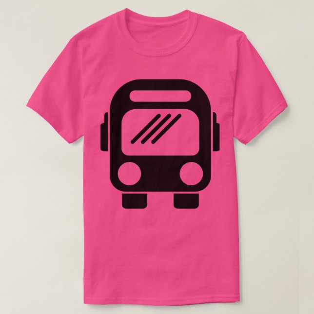 Bus Busfahrer Schulbus Autobus 4 T-Shirt (Design Front)