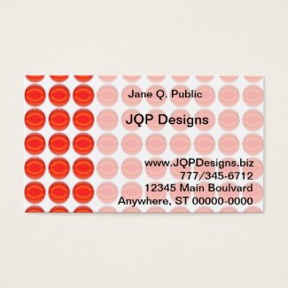 Bus. Card - Red Dots