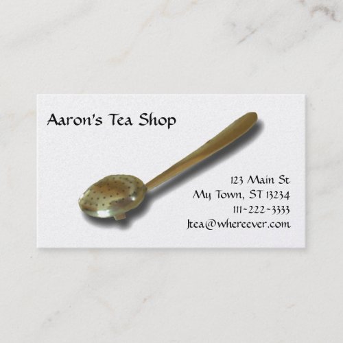 Bus Card _ Tea Spoon