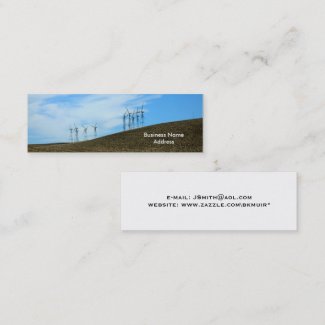 Bus. Card - Windmills