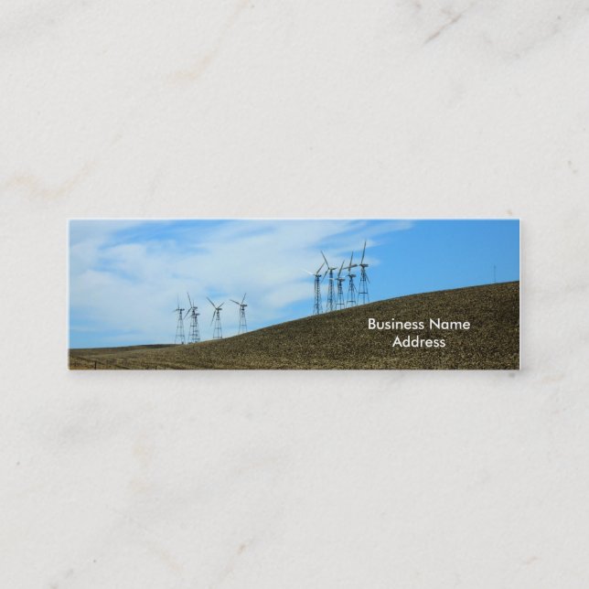 Bus. Card - Windmills (Front)