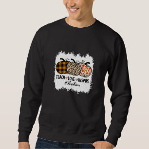 Bus Driver Back To School Pumpkin Fall Teacher Sweatshirt