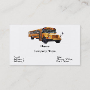 Bus Driver Business Card