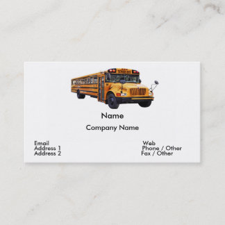 Bus Driver Business Card