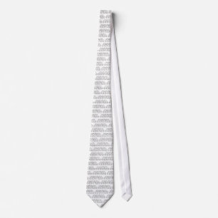 Bus Driver Day By Day Neck Tie