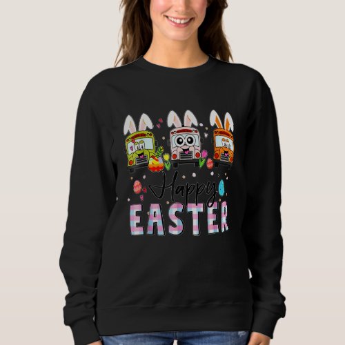 Bus Driver Easter Happy Easter Day For Child Kids Sweatshirt