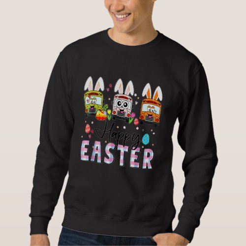 Bus Driver Easter Happy Easter Day For Child Kids Sweatshirt