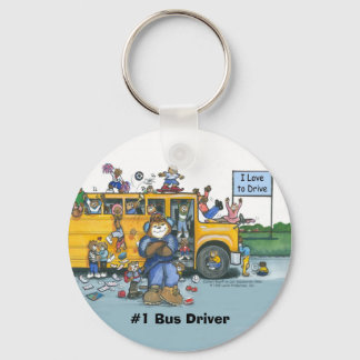 Bus Driver Keychain