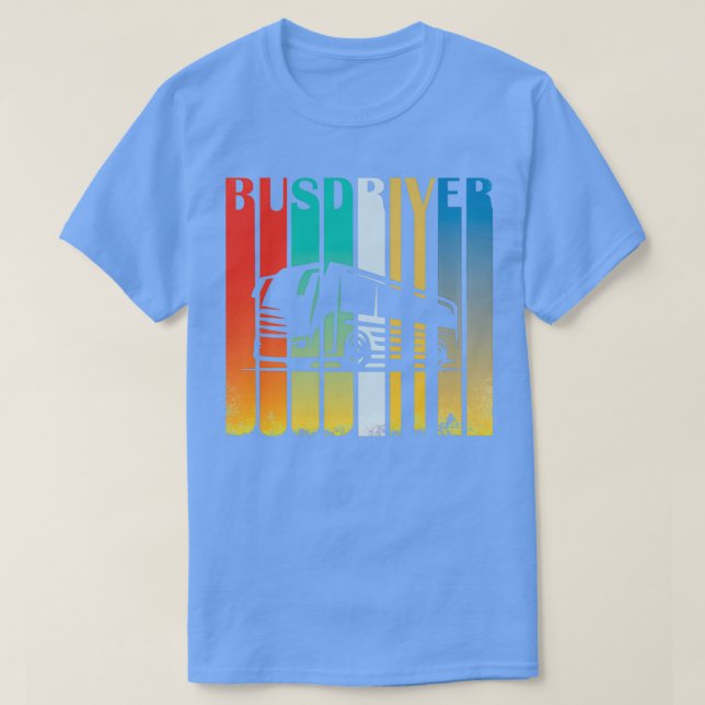 Bus Driver Mask T-Shirt (Design Front)