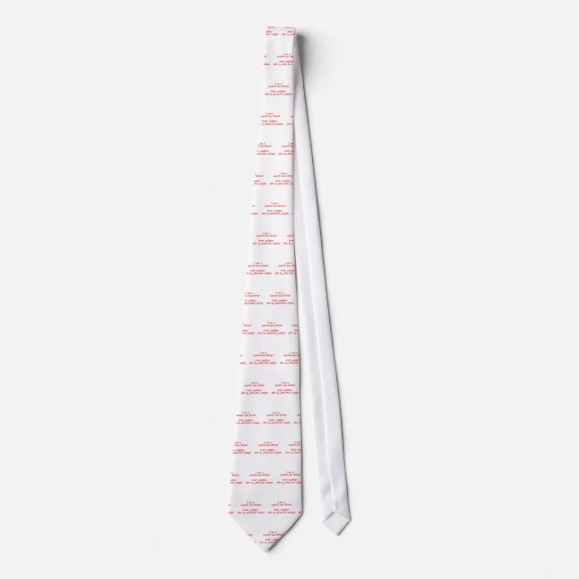 Bus Driver Precious Cargo Neck Tie (Front)