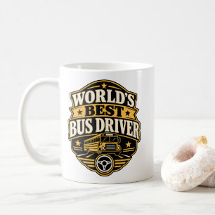 Bus Driver Pride World's Best Bus Driver Shirt Coffee Mug