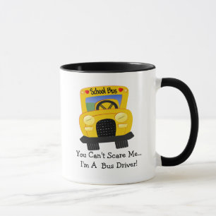 Bus Driver Scare (customizable) Mug