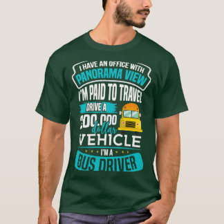 Bus Driver School Bus 24 T-Shirt