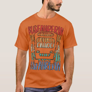 bus driver school bus driver 17 T-Shirt