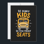 Bus Driver So Many Kids Save The Date<br><div class="desc">Bus Driver So Many Kids</div>
