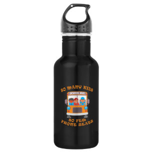 Bus Driver So Many Kids So Few Front Seats Stainless Steel Water Bottle