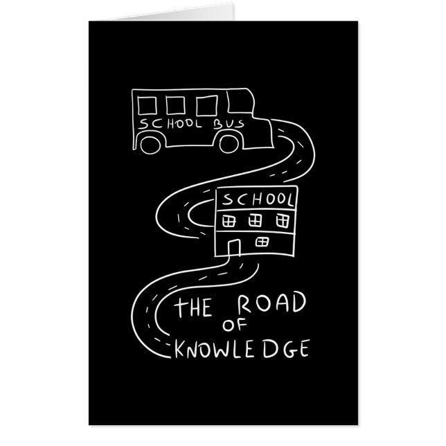 Bus Driver The Road of Knowledge Card (Front)