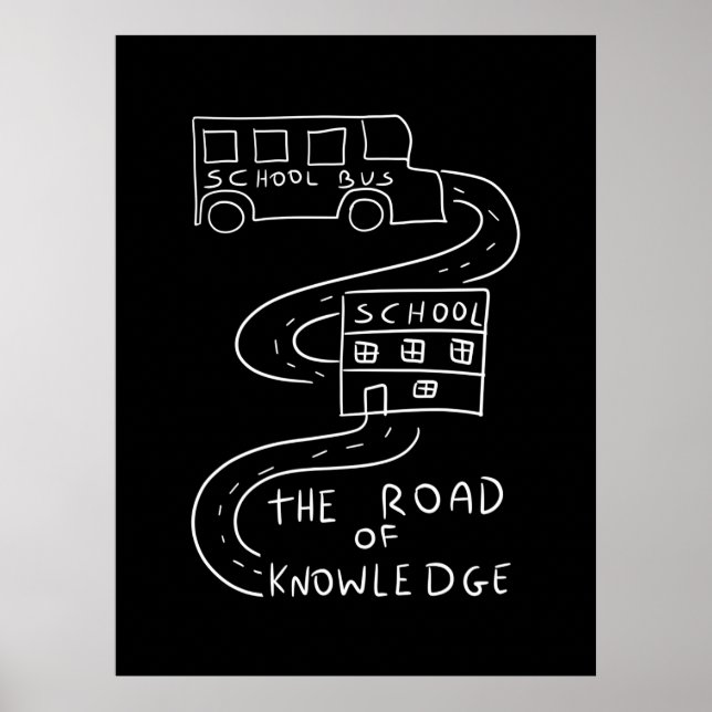 Bus Driver The Road of Knowledge Poster (Front)
