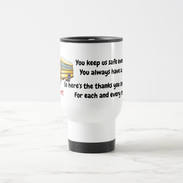 Bus Driver Travel Mug (Center)