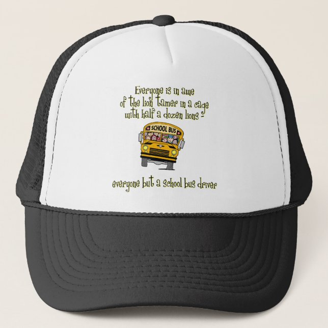 Bus Drivers Trucker Hat (Front)