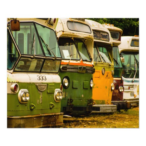 BUS GRAVEYARD PRINT