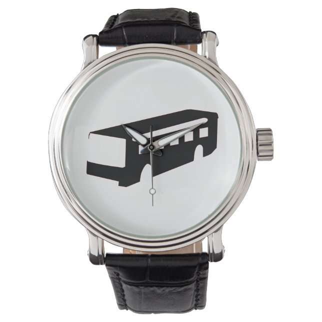 Bus Silhouette Watch (Front)