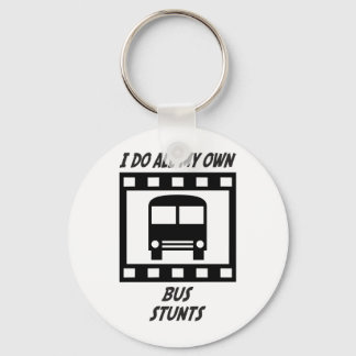 Bus Stunts Keychain
