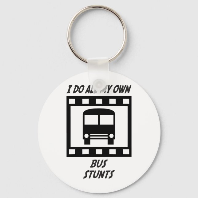 Bus Stunts Keychain (Front)