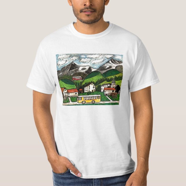 Bus Travel T-Shirt (Front)