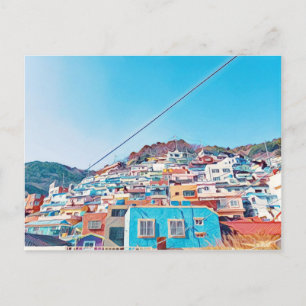 Busan, South Korea Postcard