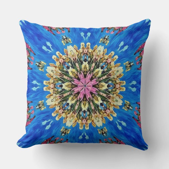 Busby Throw Pillow (Front)