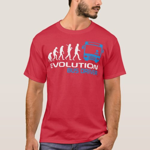 BusDriver Evolution Bus Driver T_Shirt