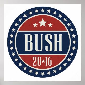 BUSH 2016 STARCIRCLE -.png Poster