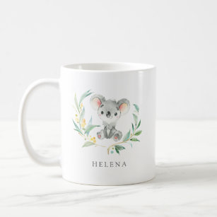 Bush Baby Koala Personalized Coffee Mug