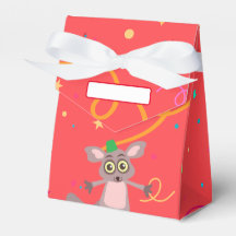 Bush Baby Party Favor Box